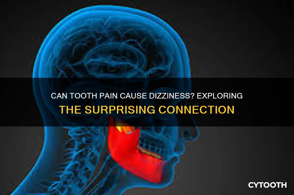 can tooth pain make you dizzy