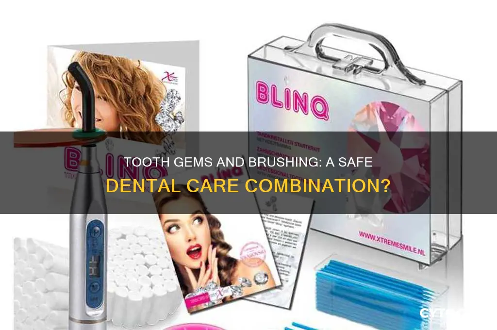 can you brush your teeth with tooth gems