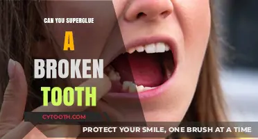 Supergluing a Broken Tooth: Is It a Safe DIY Fix?