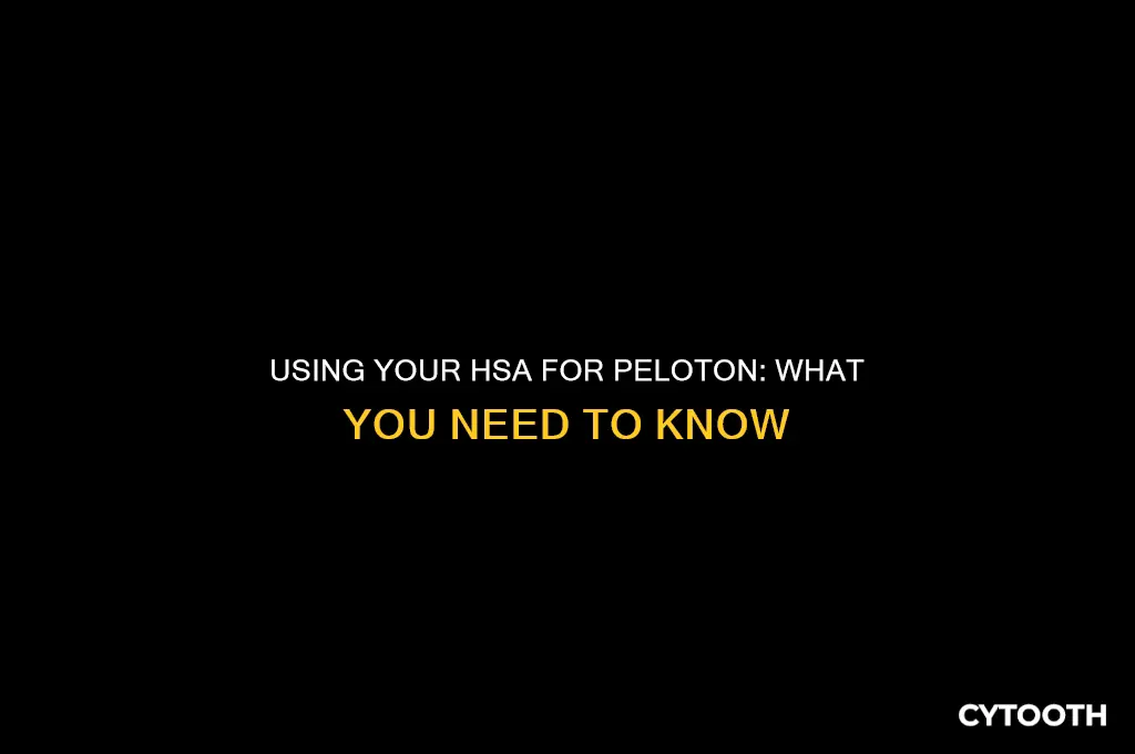 can you use hsa for peloton