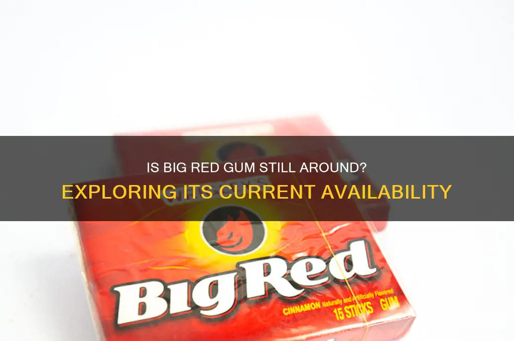 do they still make big red gum