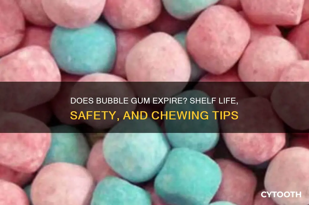 does bubble gum expire