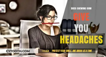 Chewing Gum and Headaches: Unraveling the Surprising Connection