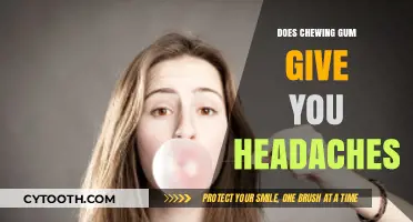 Chewing Gum and Headaches: Unraveling the Surprising Connection