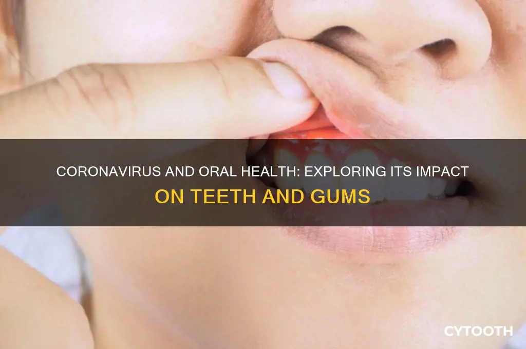 does coronavirus affect teeth and gums