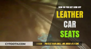Effective Ways to Remove Gum from Leather Car Seats Easily