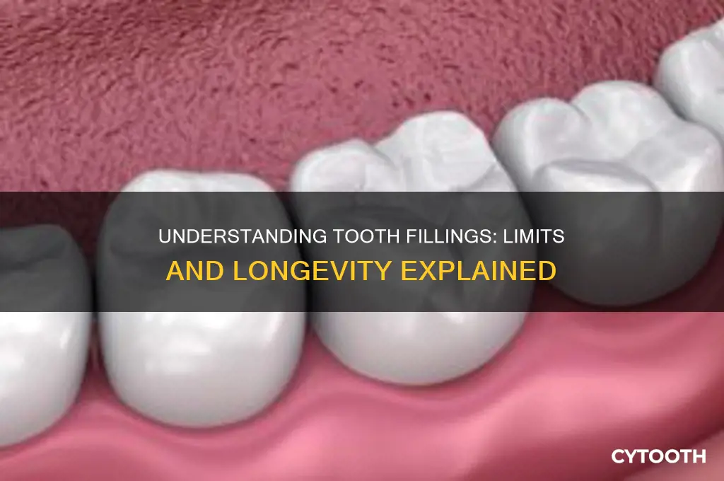 how many times can a tooth be filled