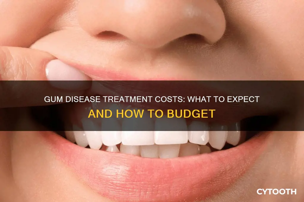 how much does gum disease treatment cost
