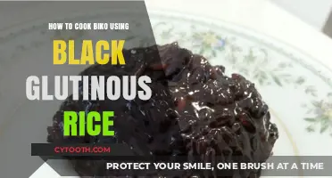 Cooking Biko: A Sweet Black Glutinous Rice Delight