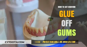 Effective Ways to Safely Remove Denture Glue from Gums