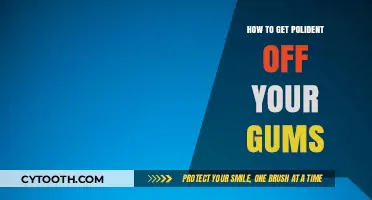 Effective Tips to Safely Remove Polident from Your Gums