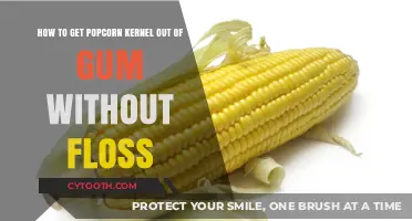 Quick Fix: Removing Popcorn Kernels from Gum Without Floss