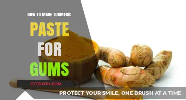 Natural Gum Care: Easy Turmeric Paste Recipe for Healthy Gums