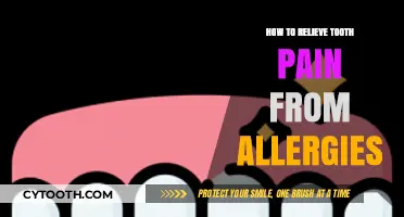Relieve Tooth Pain from Allergies: Effective Remedies and Tips