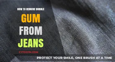 Quick Fixes: Removing Bubble Gum from Jeans Easily and Effectively