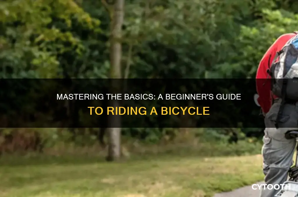 how to use a bicycle