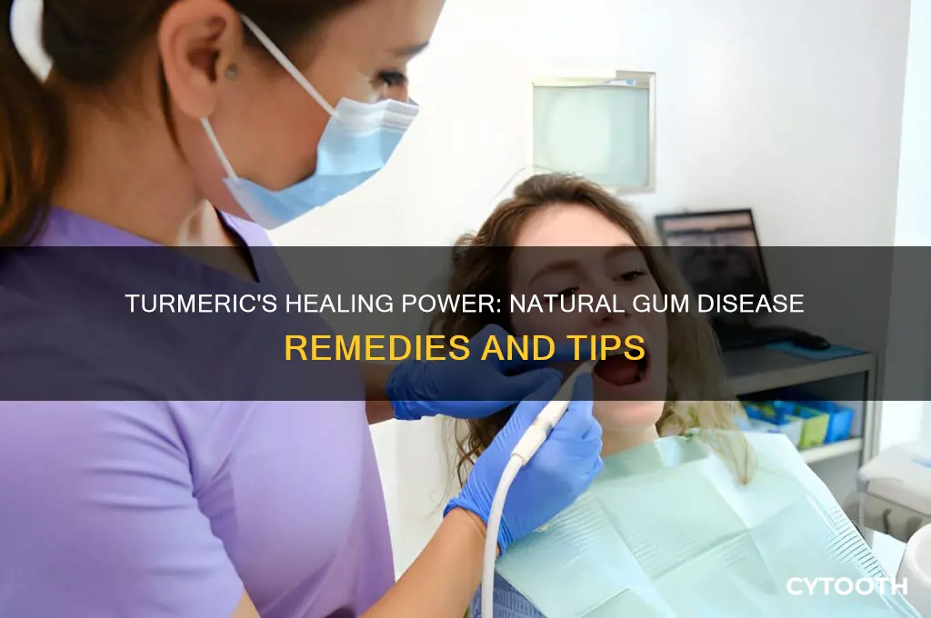 how to use turmeric for gum disease