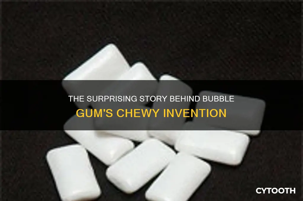 how was bubble gum invented