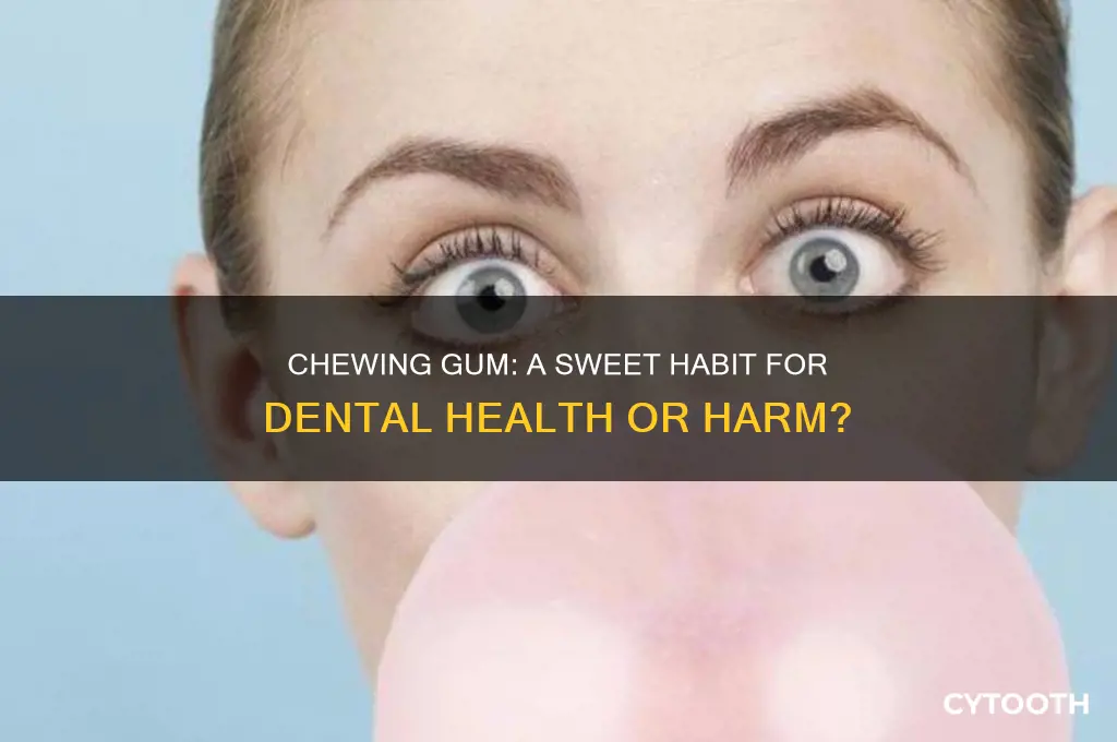 is gum good for teeth