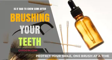 Chewing Gum Post-Brushing: Harmful Habit or Harmless Refreshment?