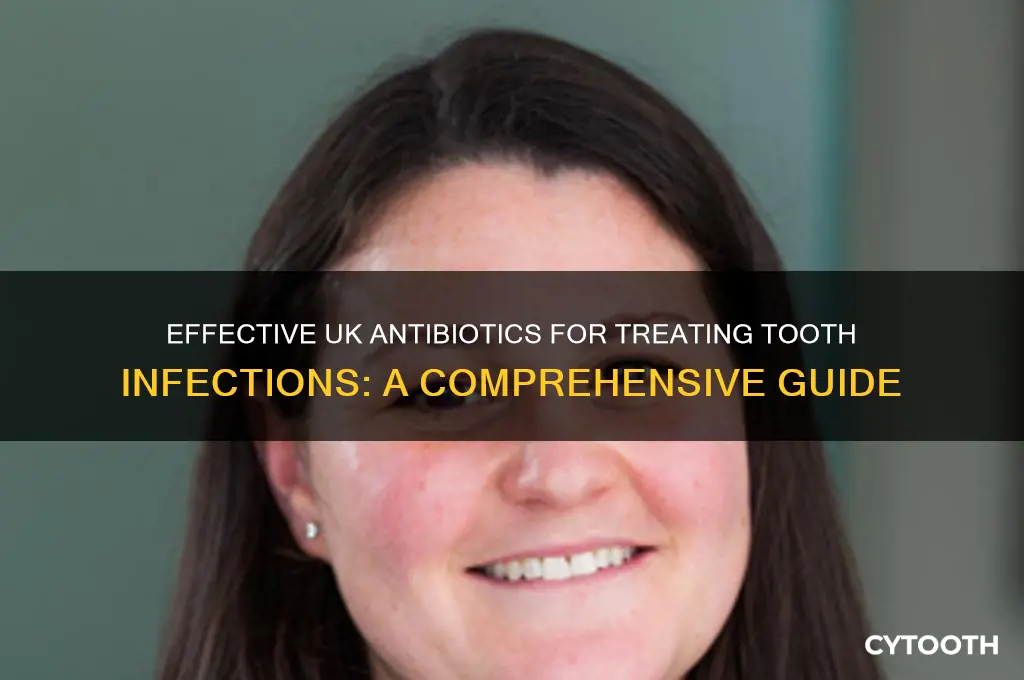 what antibiotics treat tooth infection uk