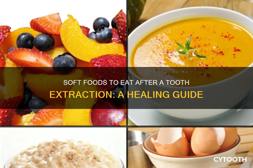 what can i eat after i get a tooth pulled