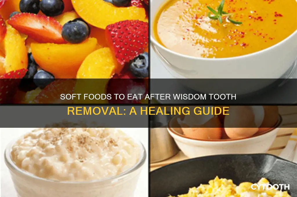 what can i eat after wisdom tooth pulled out