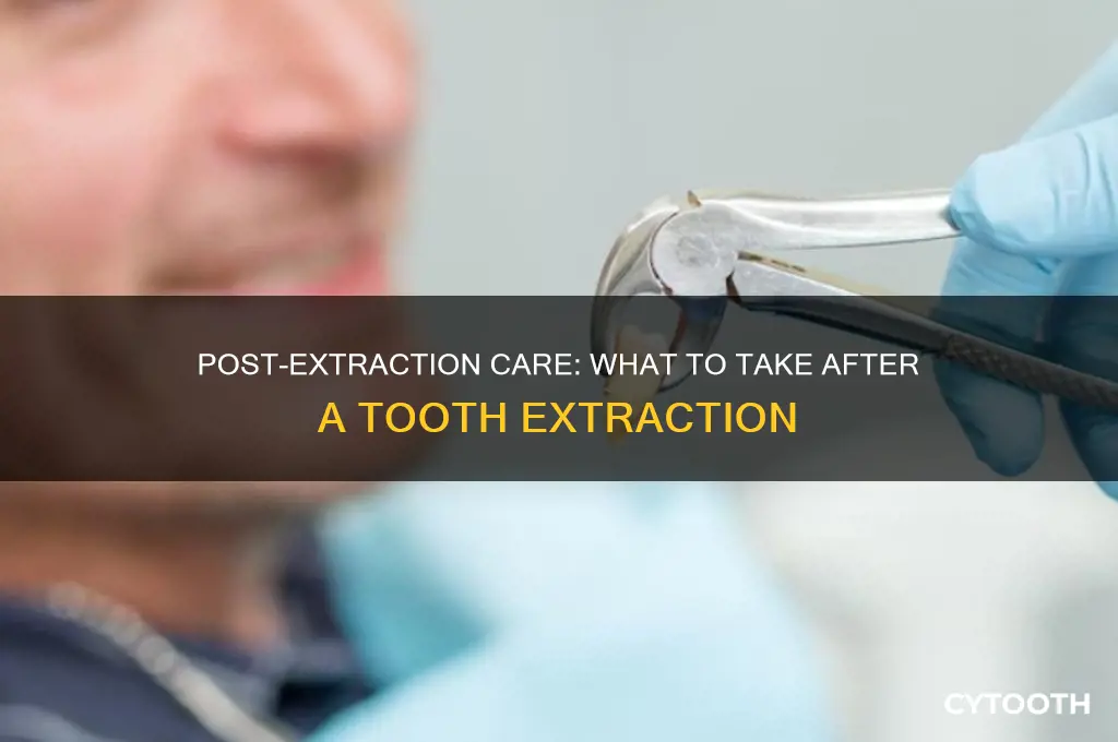 what can i take after having a tooth pulled