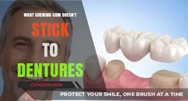 Chewing Gum for Denture Wearers: Non-Stick Options and Tips