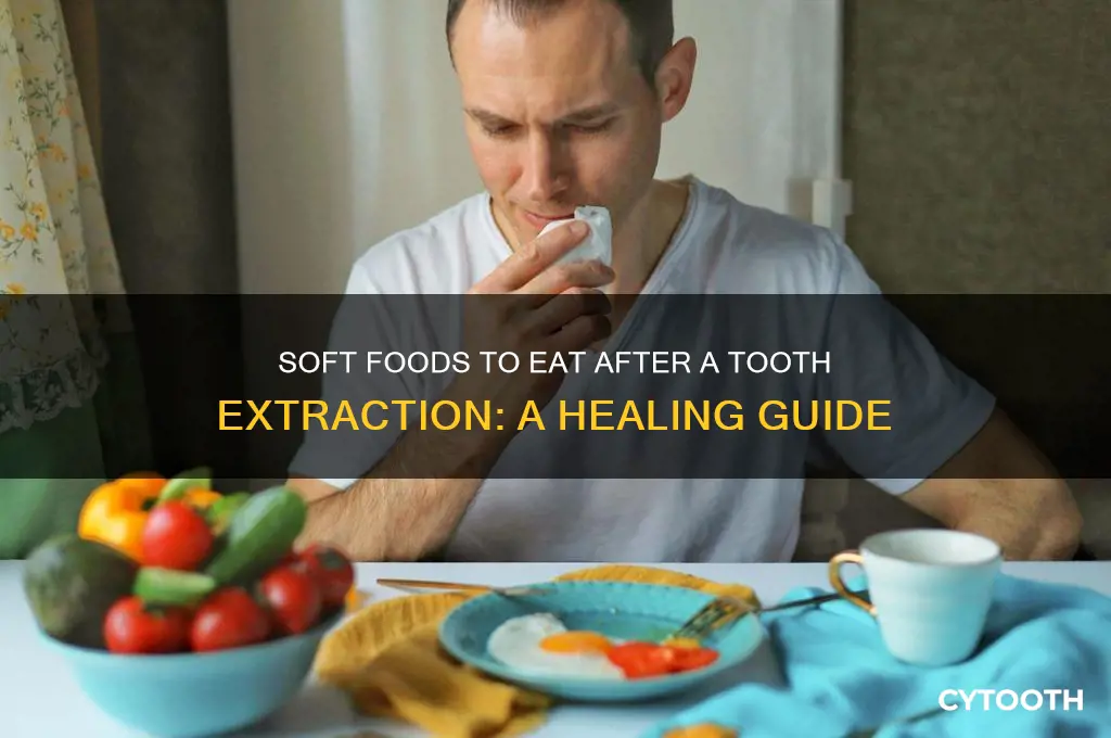 what cn you eat after geting a tooth pulled