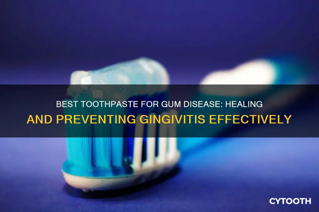 what is a good toothpaste for gum disease