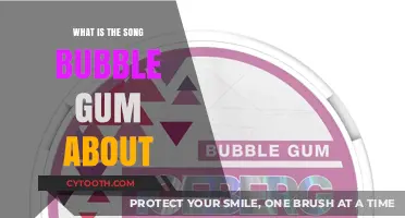 Unraveling the Meaning Behind the Catchy Song 'Bubble Gum