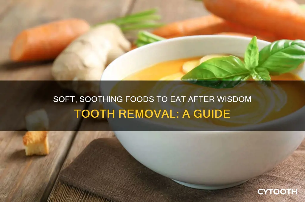 what to eat day of wisdom tooth removal