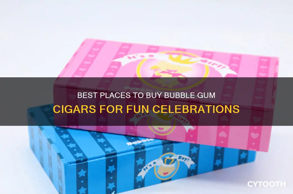 where to buy bubble gum cigars