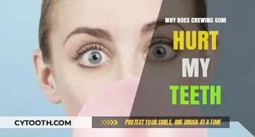 Chewing Gum and Tooth Pain: Uncovering the Surprising Connection